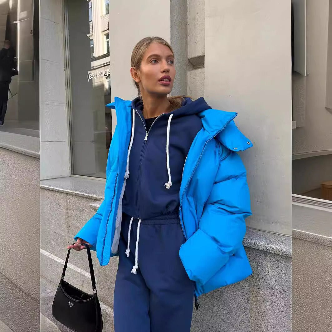 Jayleen - Kuscheliger wattierter Wintermantel