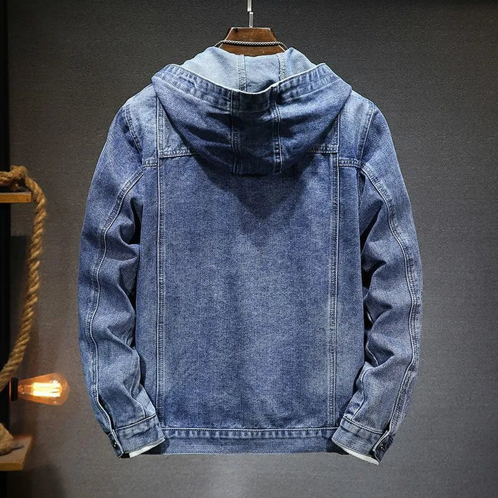 Georg – Herrenjacke mit Kapuze im Vintage-Stil