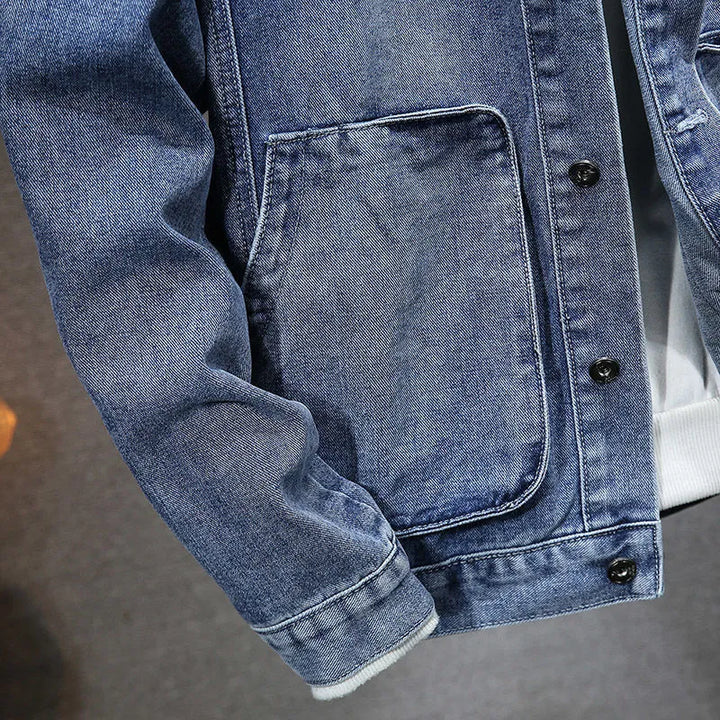 Georg – Herrenjacke mit Kapuze im Vintage-Stil