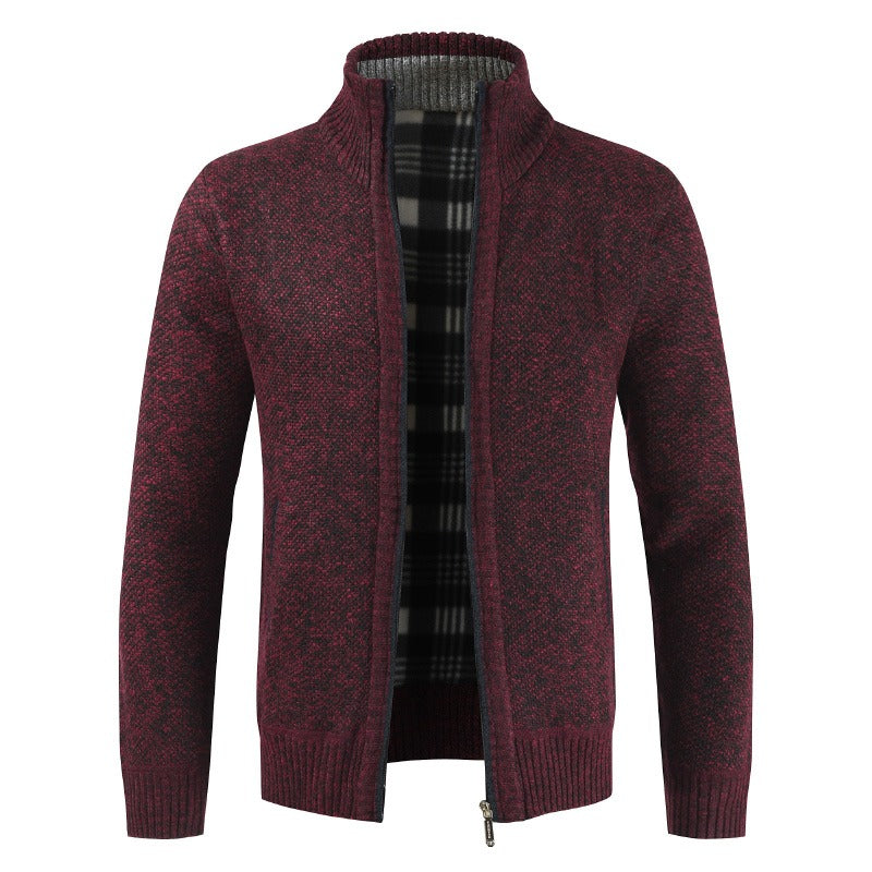 Wilfried - Strickpullover aus Fleece für Alltag & Komfort
