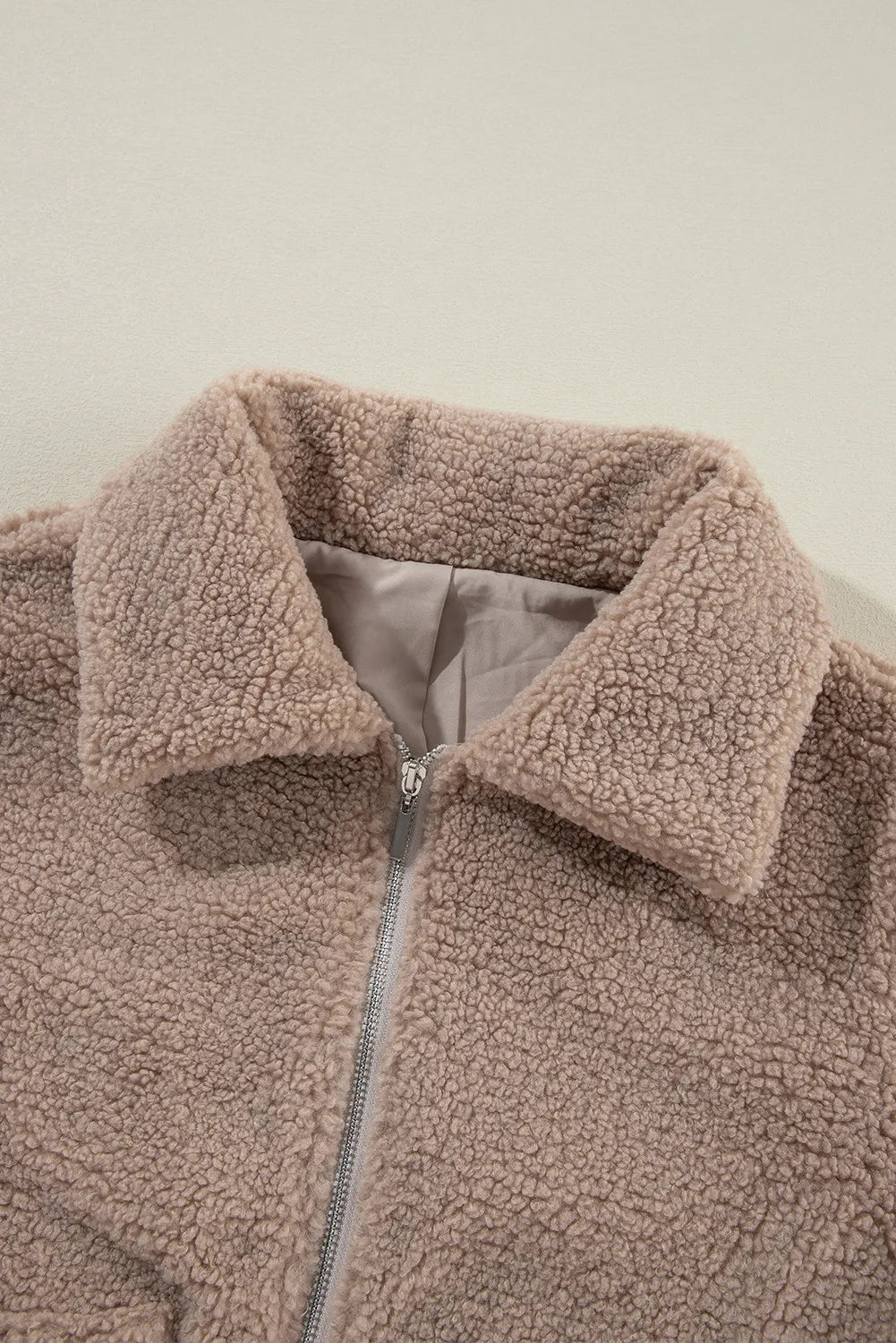 Ulla – Warme Jacke in Mokkabraun