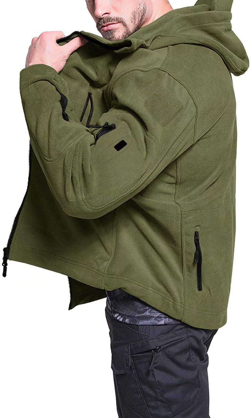Lajos – Winddichte Outdoor-Fleecejacke für Herren