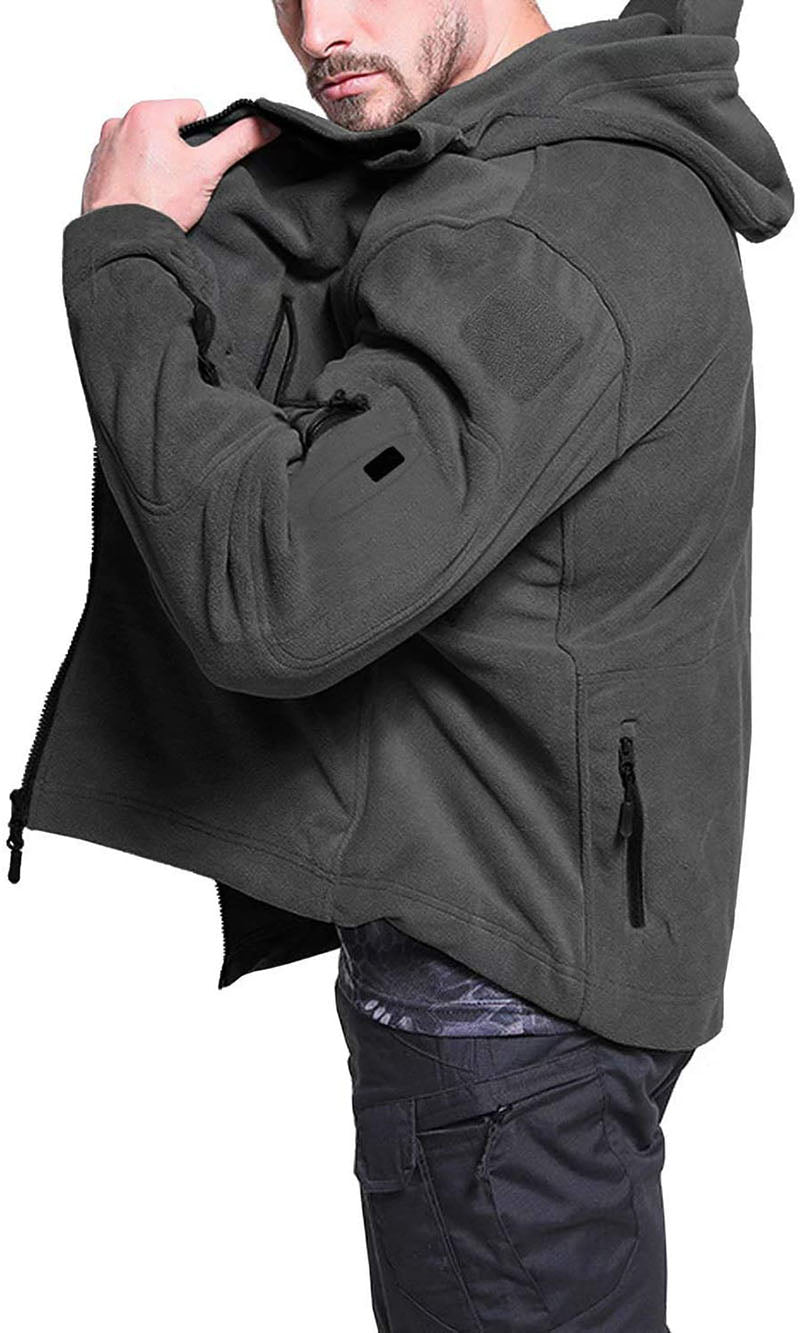 Lajos – Winddichte Outdoor-Fleecejacke für Herren