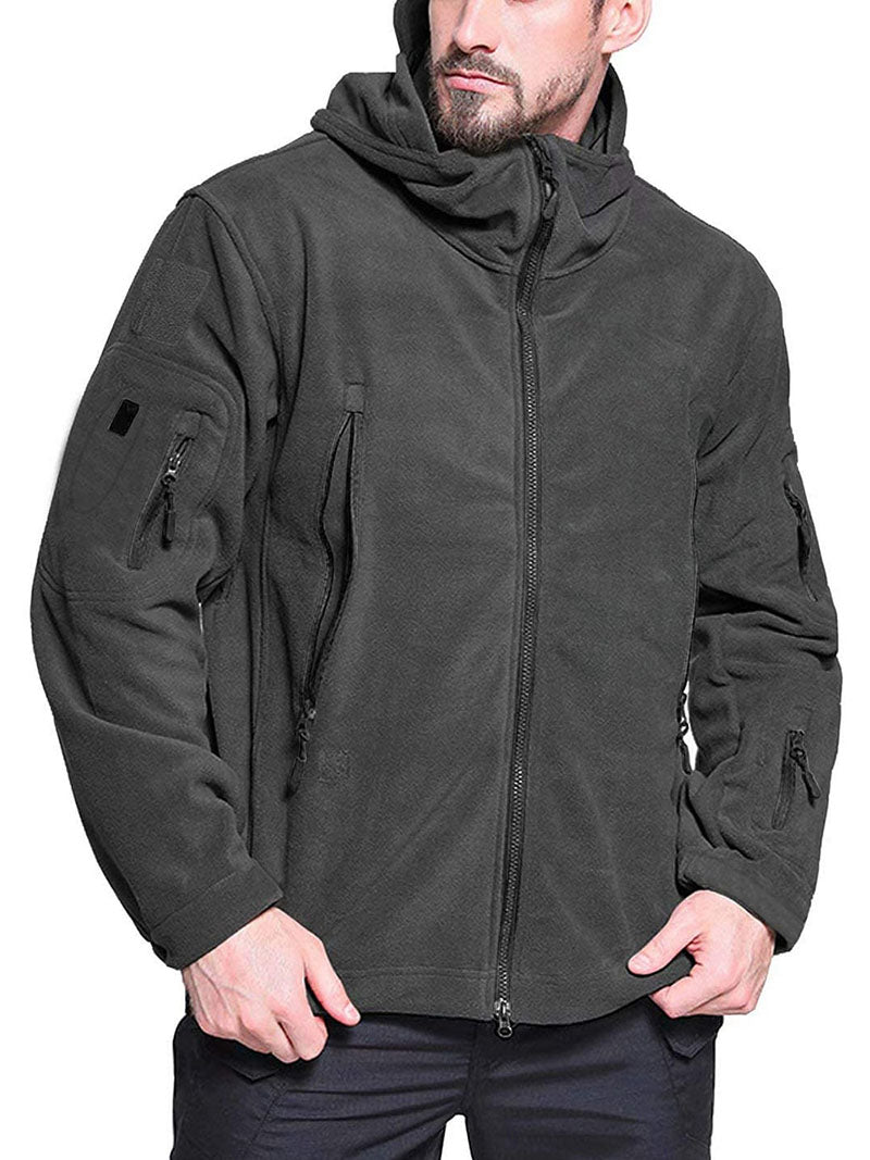 Lajos – Winddichte Outdoor-Fleecejacke für Herren