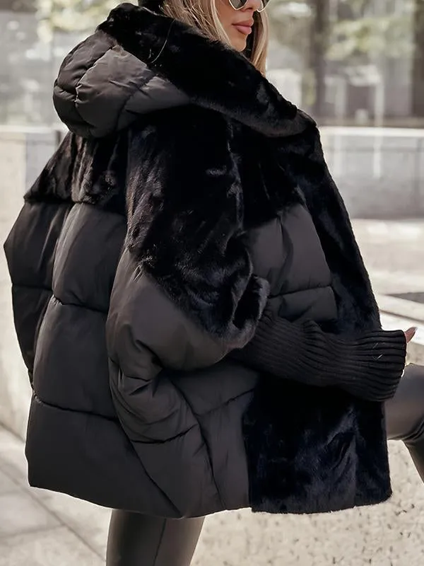 Fabienne – Warme Winterjacke mit Kapuze für Damen