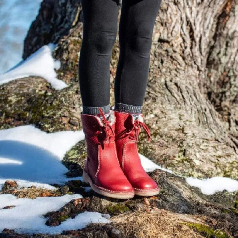 Charlot - stiefel mit Wollfutter
