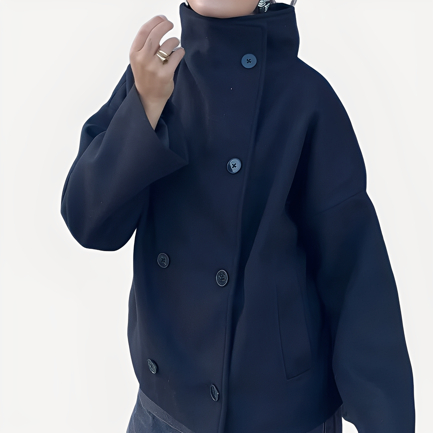 Barbara – Schicke Damenjacke Mit Einem Knopf