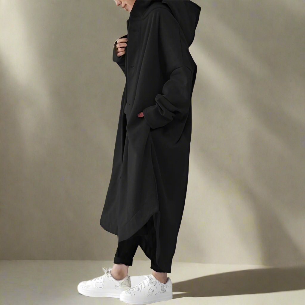 Fenja – Langer Trenchcoat für den Alltag Damen