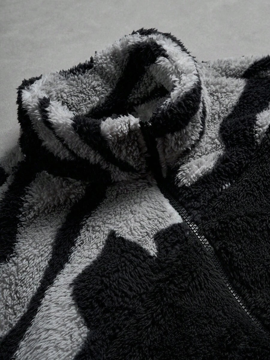 Niklas – Lässige Jacke mit Farbblock-Design