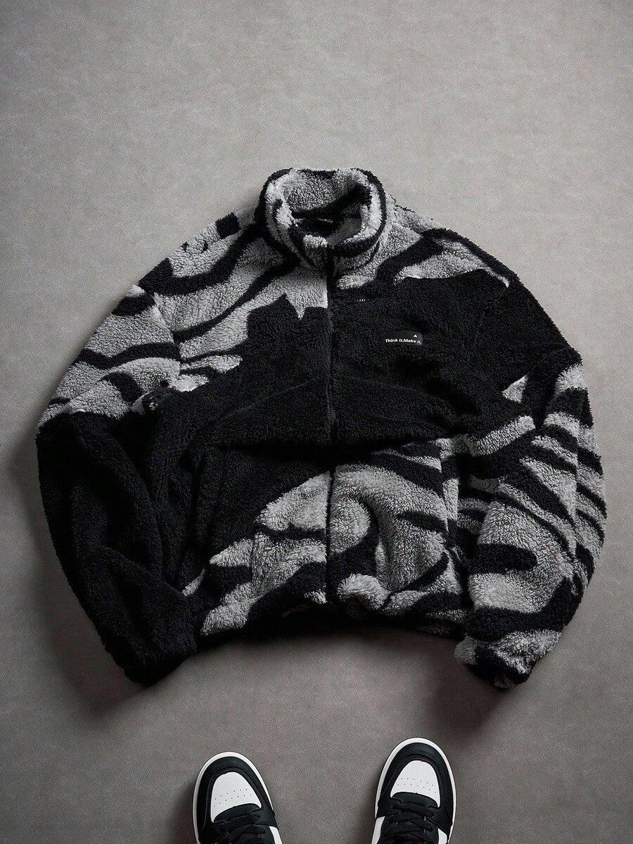 Niklas – Lässige Jacke mit Farbblock-Design