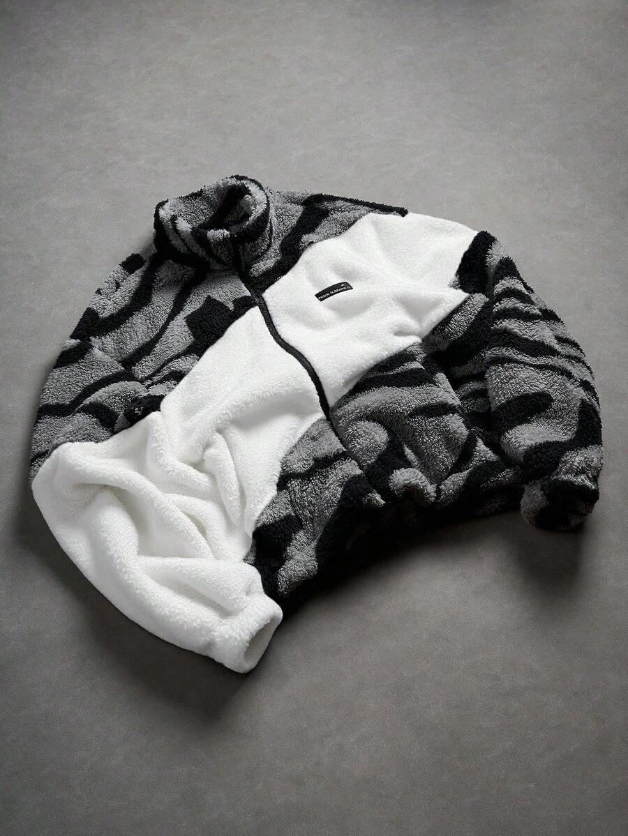 Niklas – Lässige Jacke mit Farbblock-Design