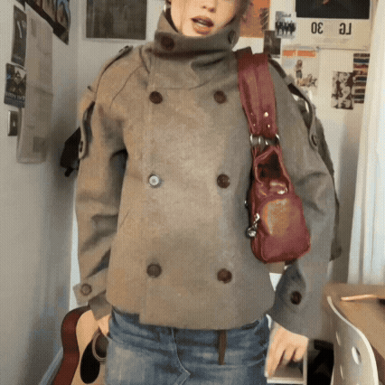 Isabell - Schicker herbstlicher Woll-Peacoat für Damen