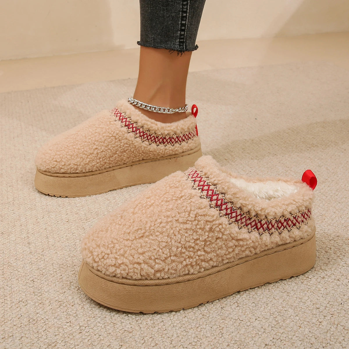 Betty- Fleece Slipper