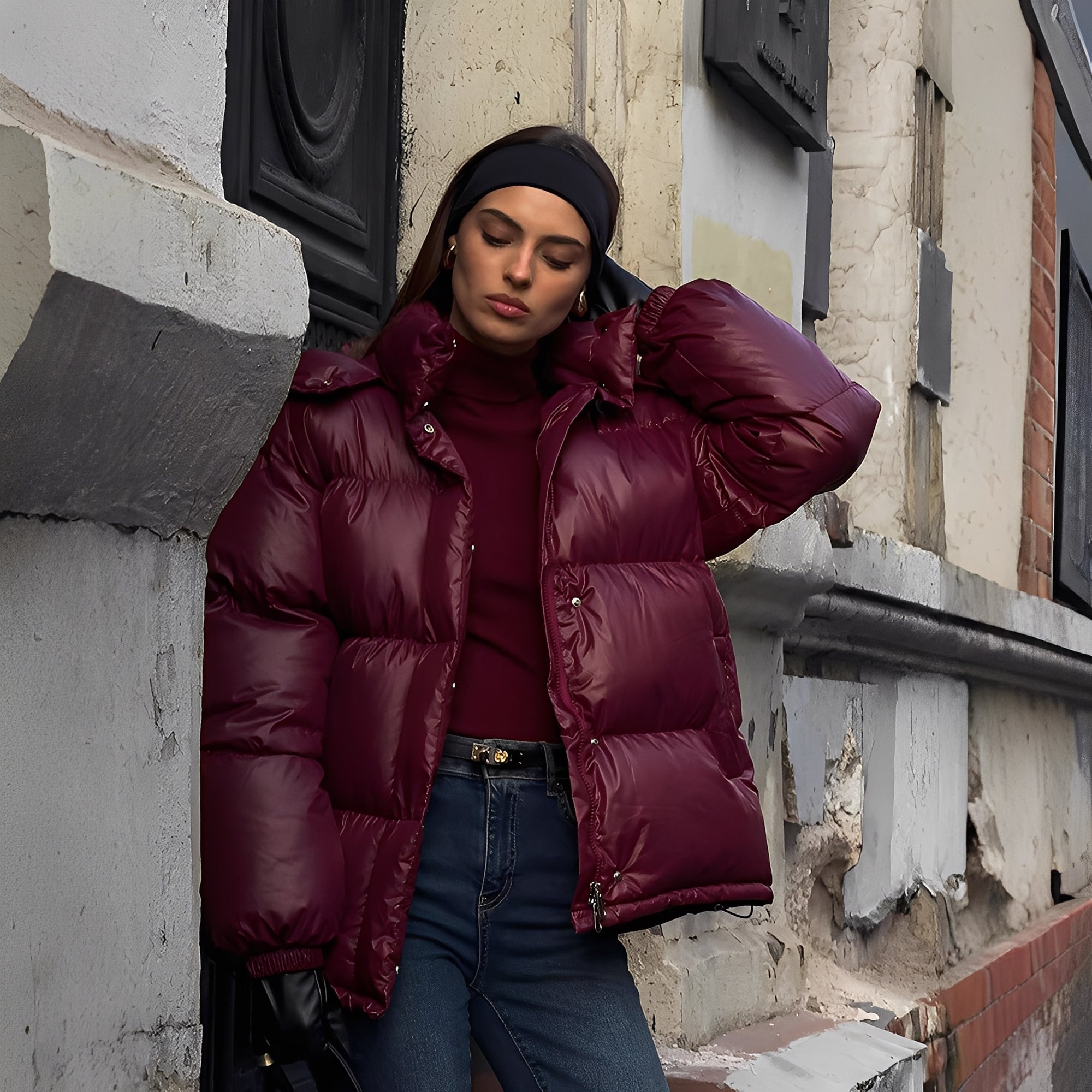 Andrea – Thermojacke Mit Abnehmbarer Kapuze