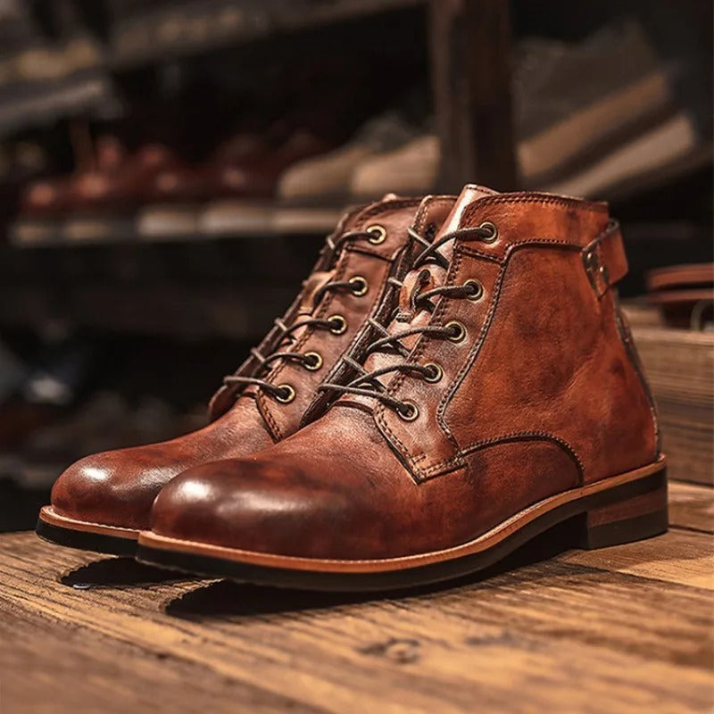 Arno â Langlebige, Handgefertigte Stiefel FĂŒr Herren