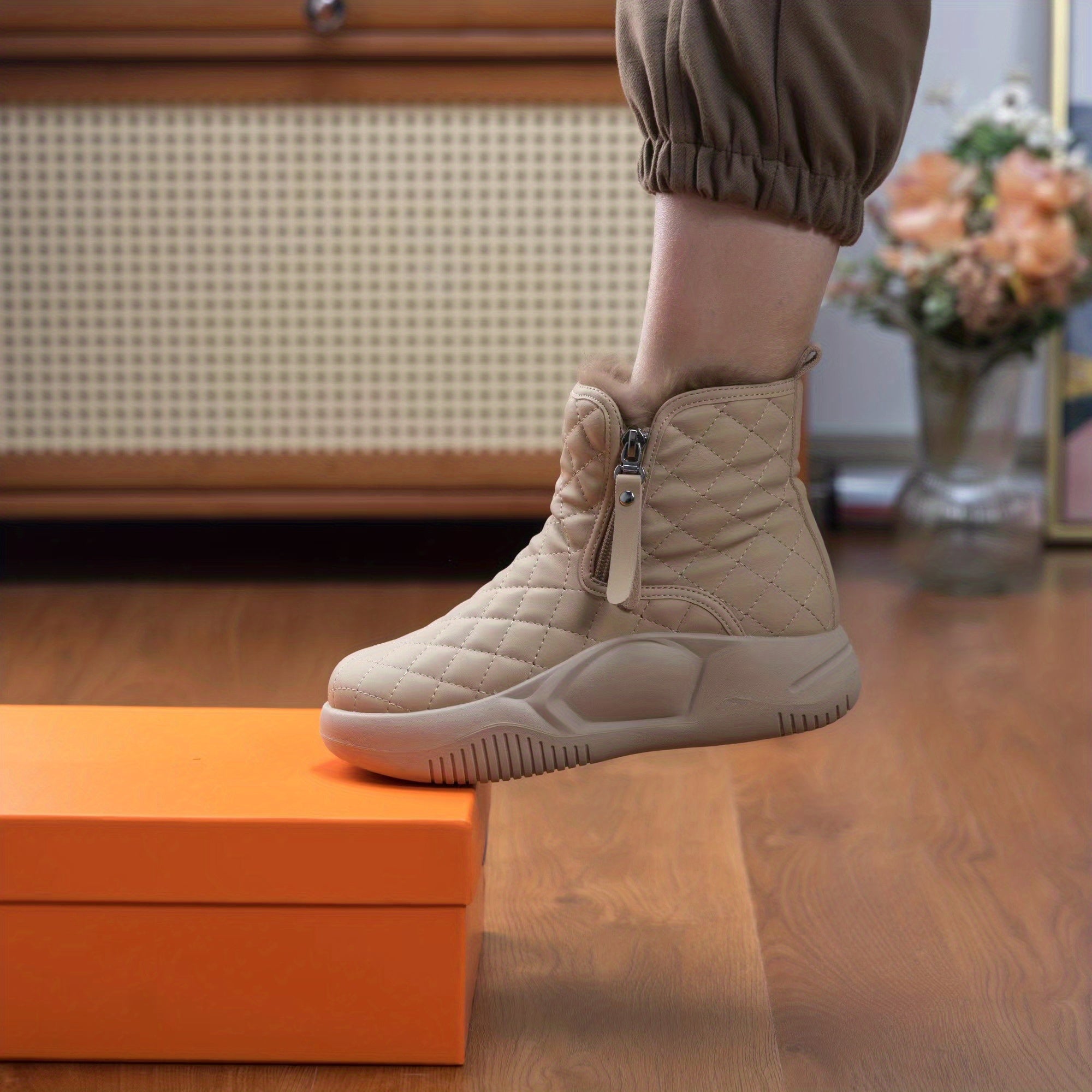 Claire - Stiefel Haute Clémence Anti-Rutsch Komfort+ für empfindliche Füße (Neue Kollektion)