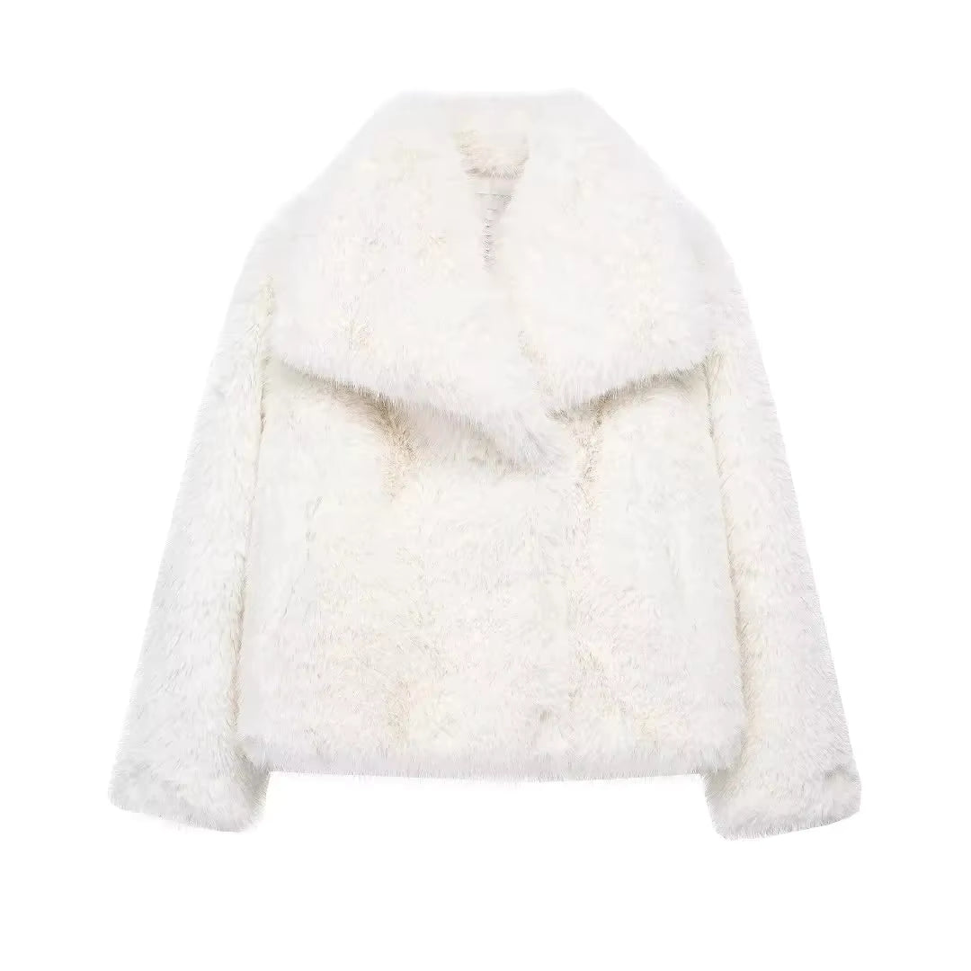 JESSY FUR COAT - korting