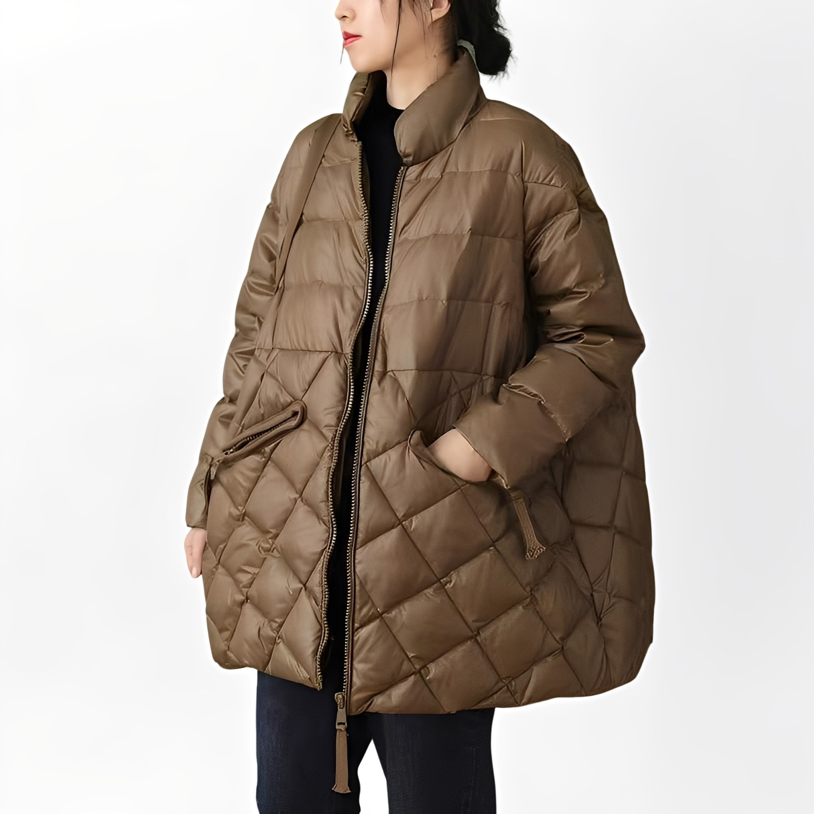 Beate – Bequeme Jacke Mit Taschen Und Reißverschluss