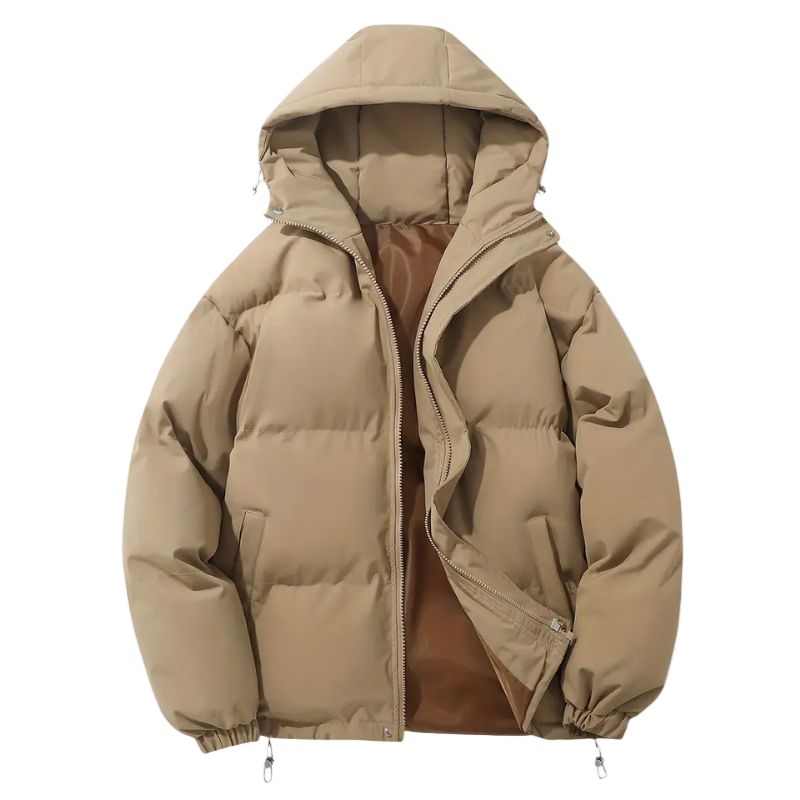 Dirk – Warme Pufferjacke Mit Kapuze Für Herren
