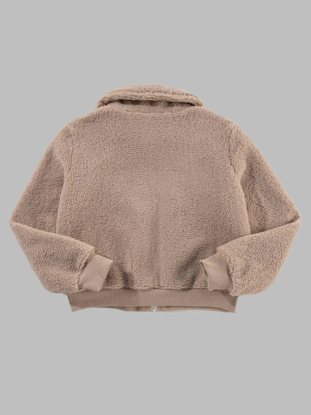Ulla – Warme Jacke in Mokkabraun
