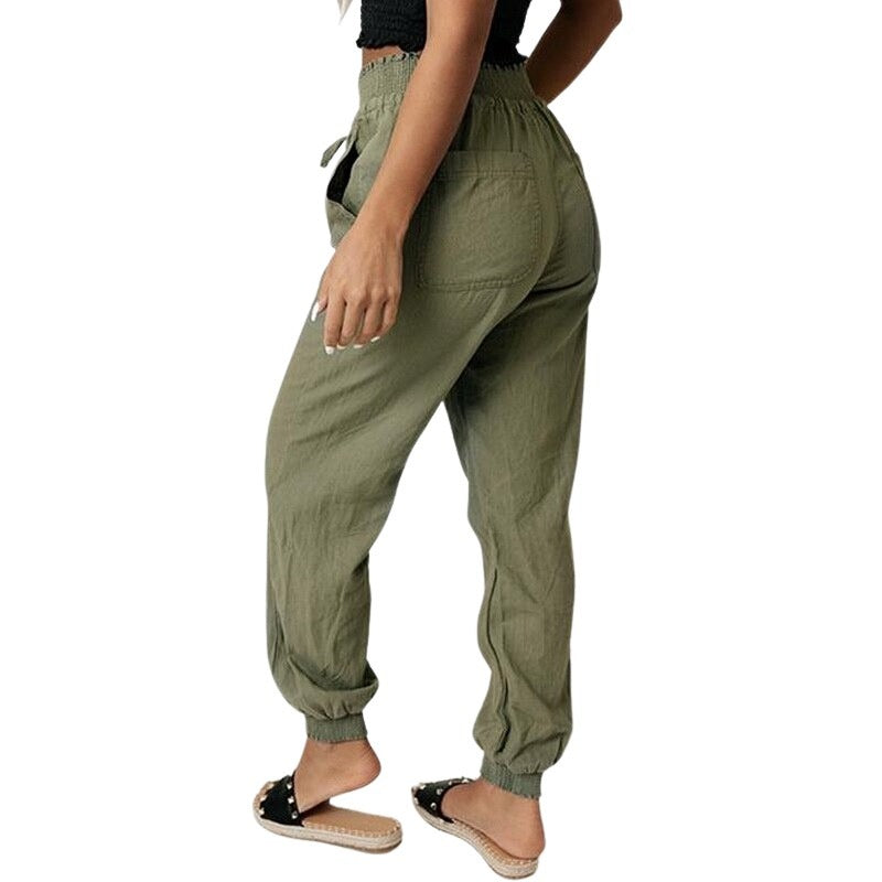 Zana - Bequeme Haremshose mit weiter Passform für Damen mit Kordelzug