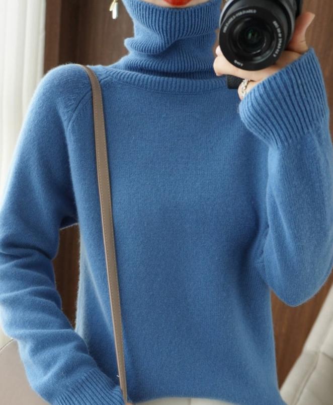 Henriette - Kuscheliger Strickpullover aus Kaschmir
