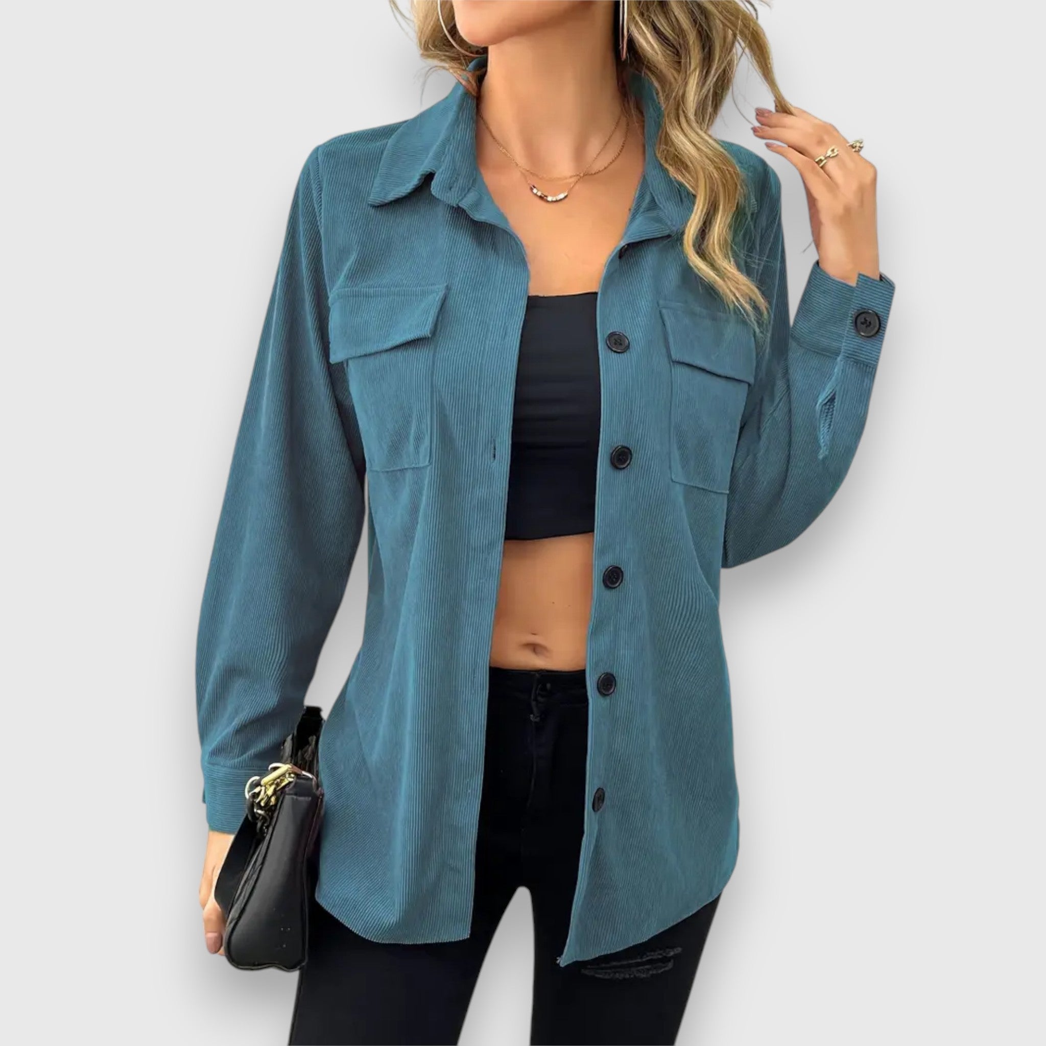 Orlanda – Trendige Hemdjacke für jede Jahreszeit