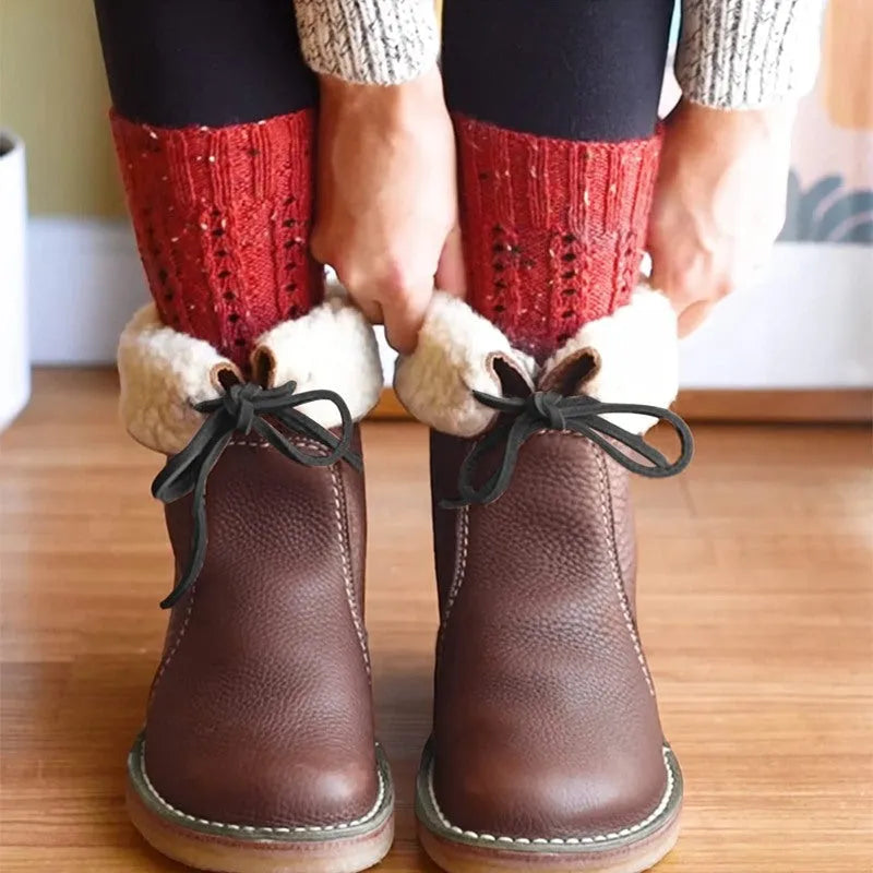 Charlot - stiefel mit Wollfutter
