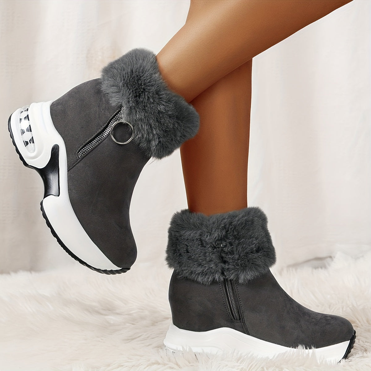 Wilma – Komfortable Stiefel Mit Seitenreißverschluss