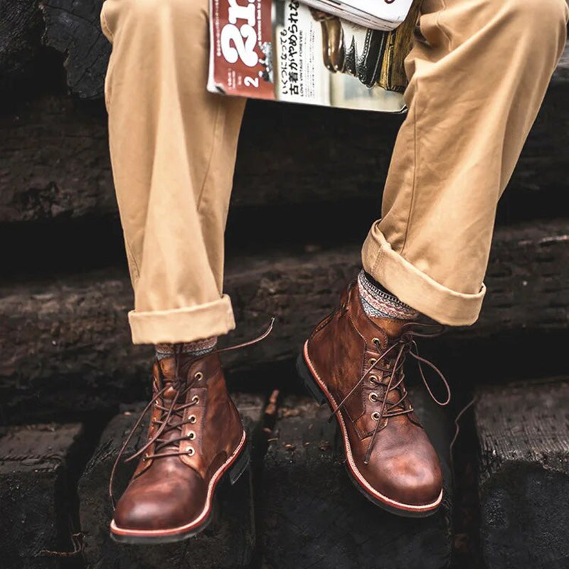 Arno â Langlebige, Handgefertigte Stiefel FĂŒr Herren