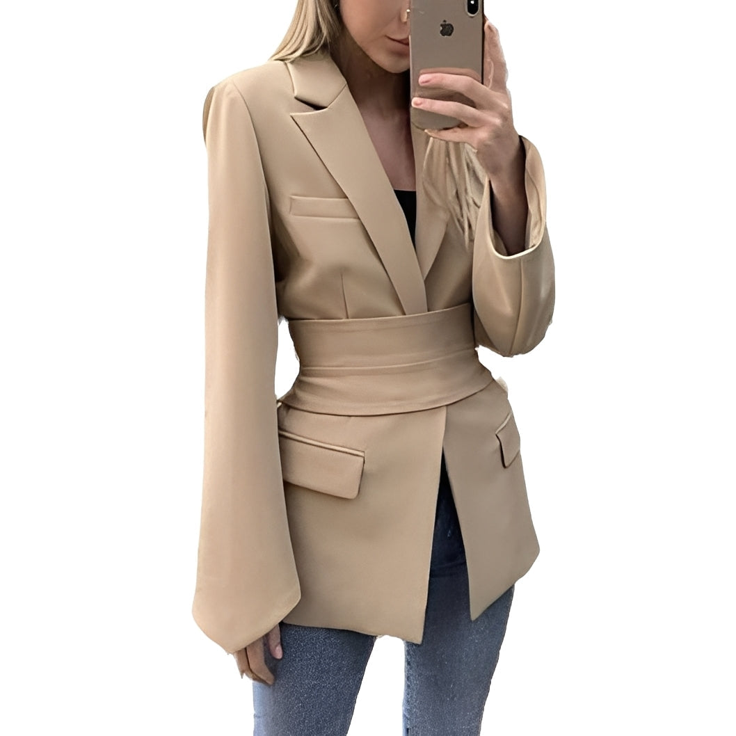 Jacinta - Eleganter Damenblazer mit Gürtel