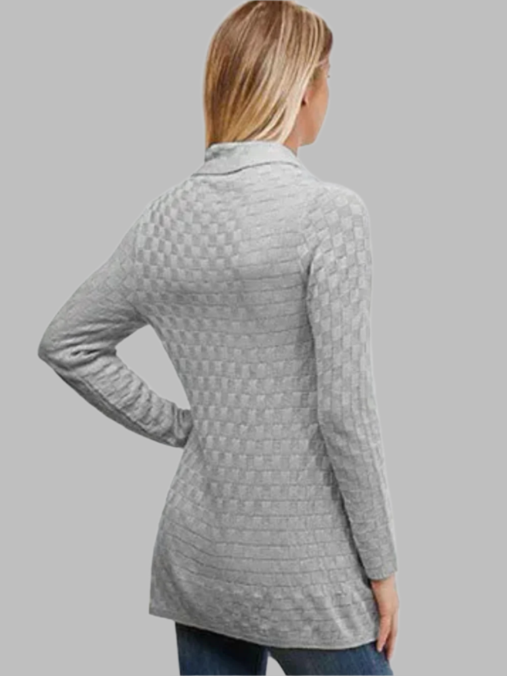 Carla – Gemütlicher Strick-Cardigan Mit Twist-Muster