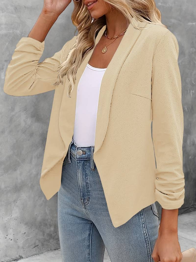 Katinka - Stilvoller Blazer mit offener Vorderseite