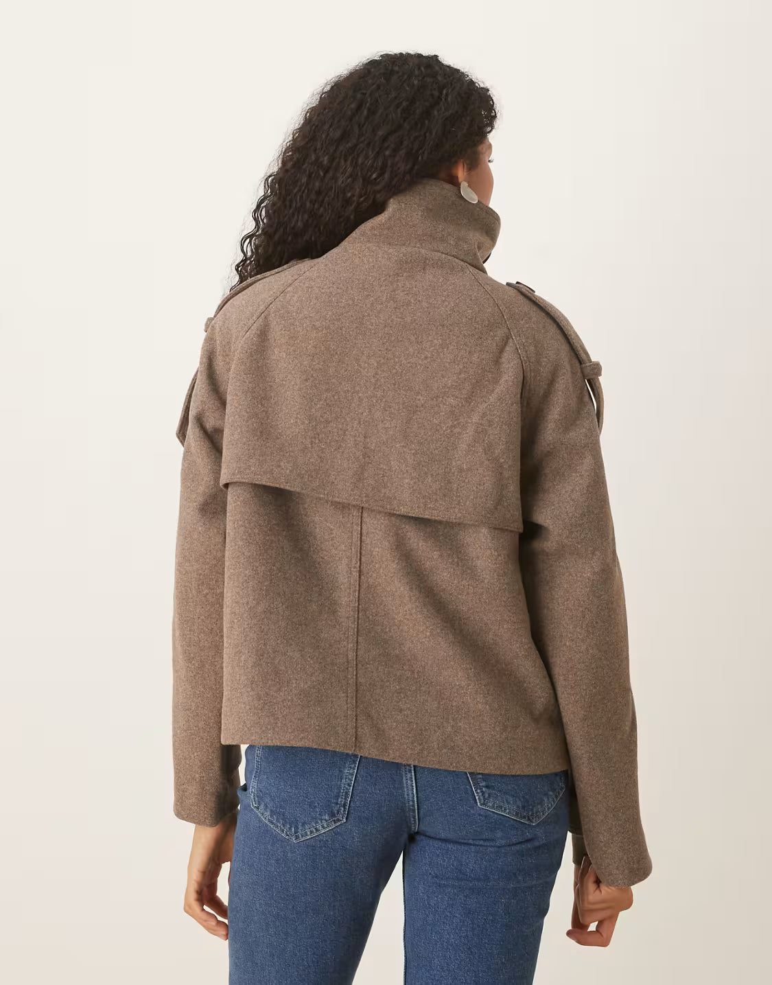 Isabell - Schicker herbstlicher Woll-Peacoat für Damen