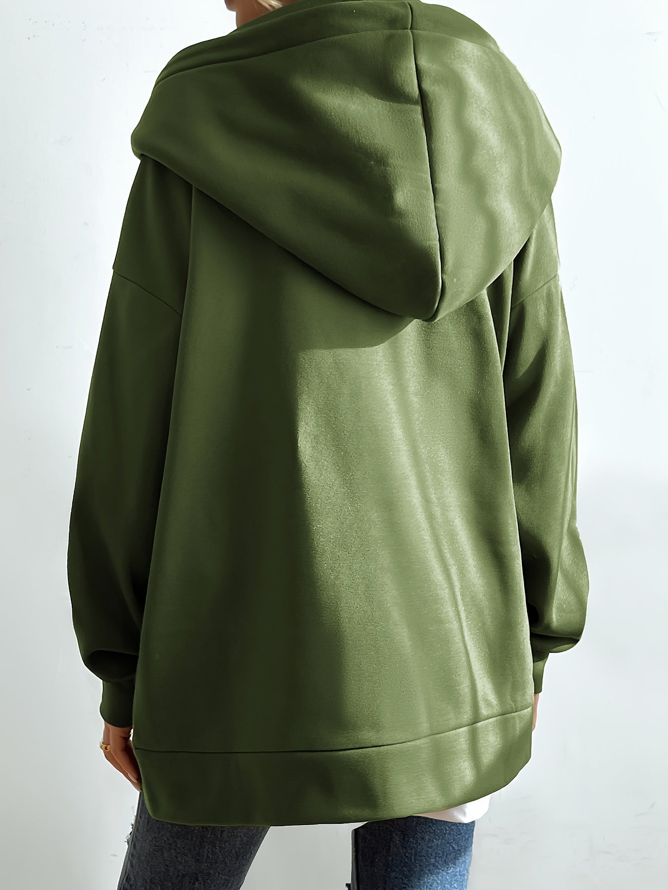 Tatjana – Bequemer Kapuzenpullover mit Reißverschluss