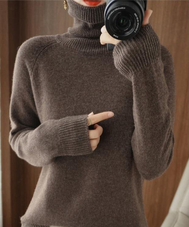 Henriette - Kuscheliger Strickpullover aus Kaschmir