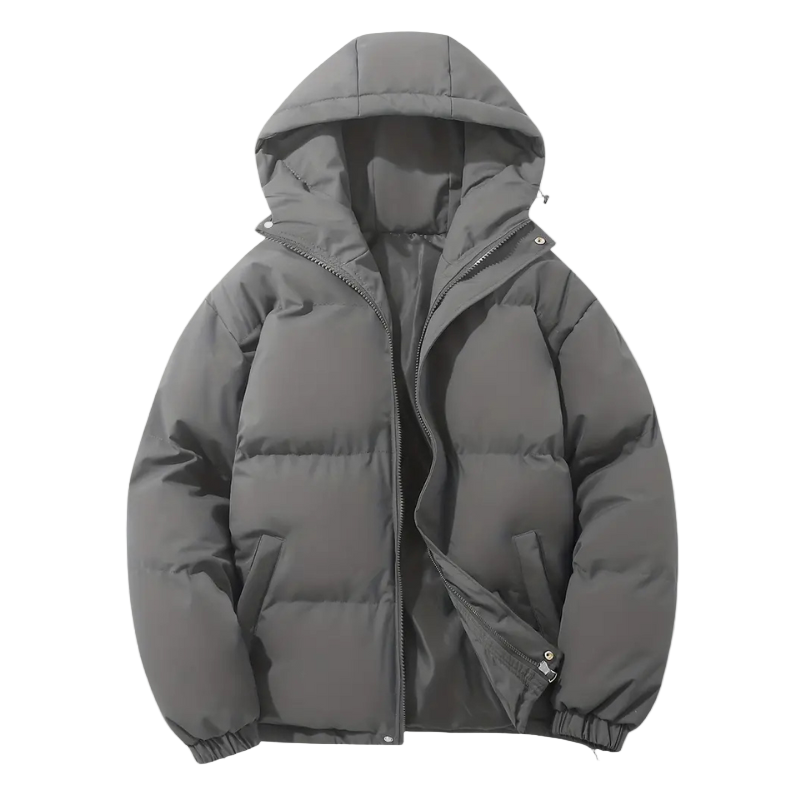Dirk – Warme Pufferjacke Mit Kapuze Für Herren