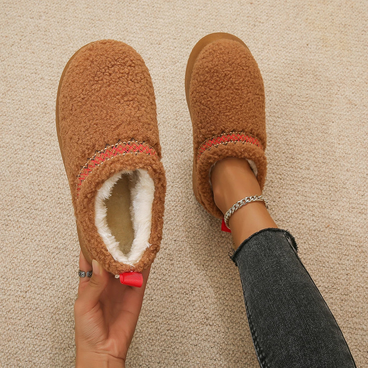 Betty- Fleece Slipper