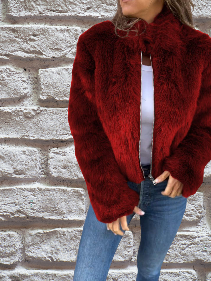 Charlotte – Jacke Mit Stehkragen Für Kalte Tage