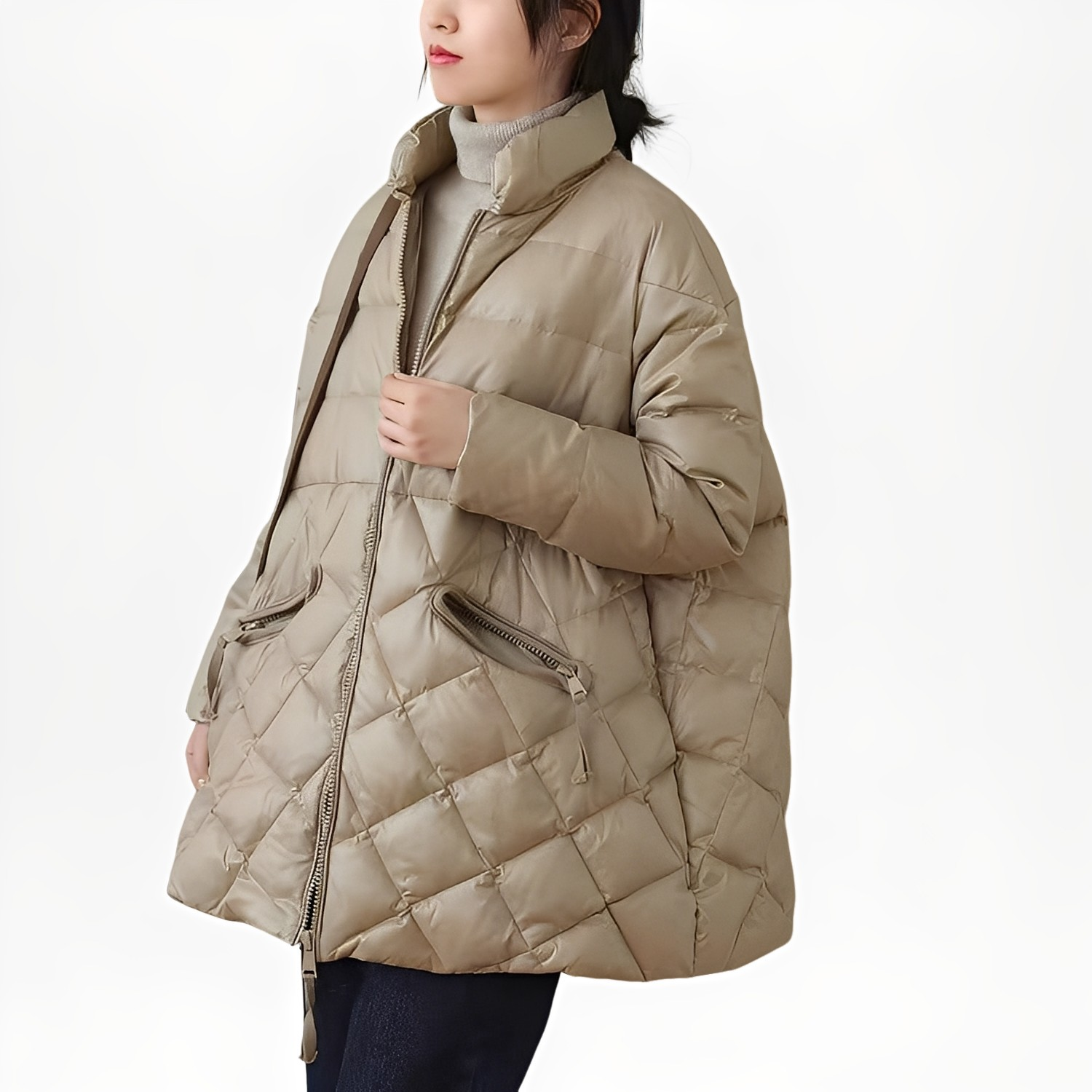 Beate – Bequeme Jacke Mit Taschen Und Reißverschluss
