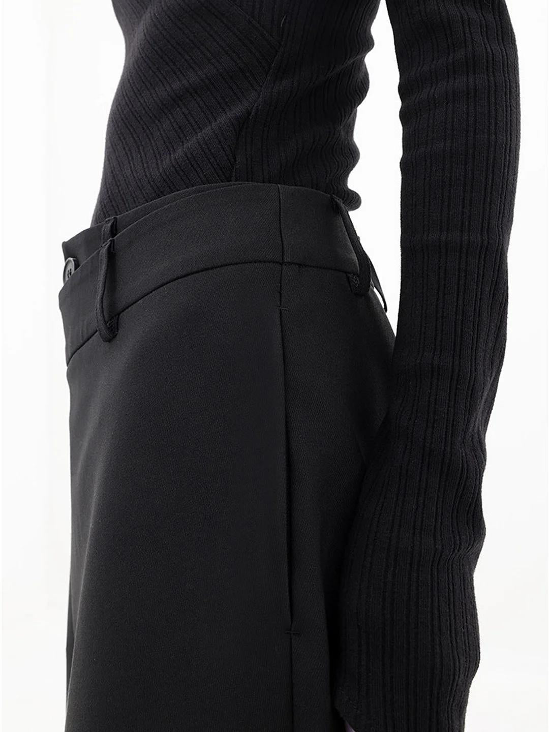 Miriam - Asymmetric Wide-Leg Trousers