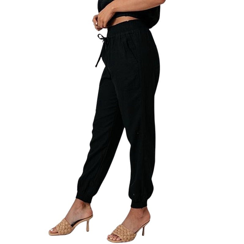 Zana - Bequeme Haremshose mit weiter Passform für Damen mit Kordelzug