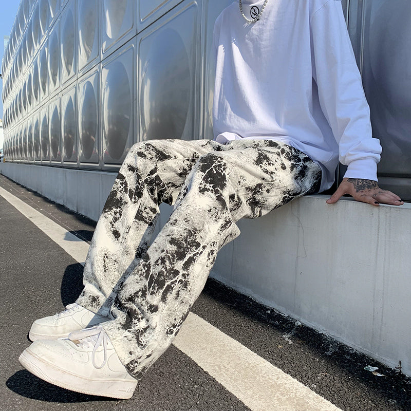 Ling – Lässige Print-Hose für Herren, Stilvoll und Bequem