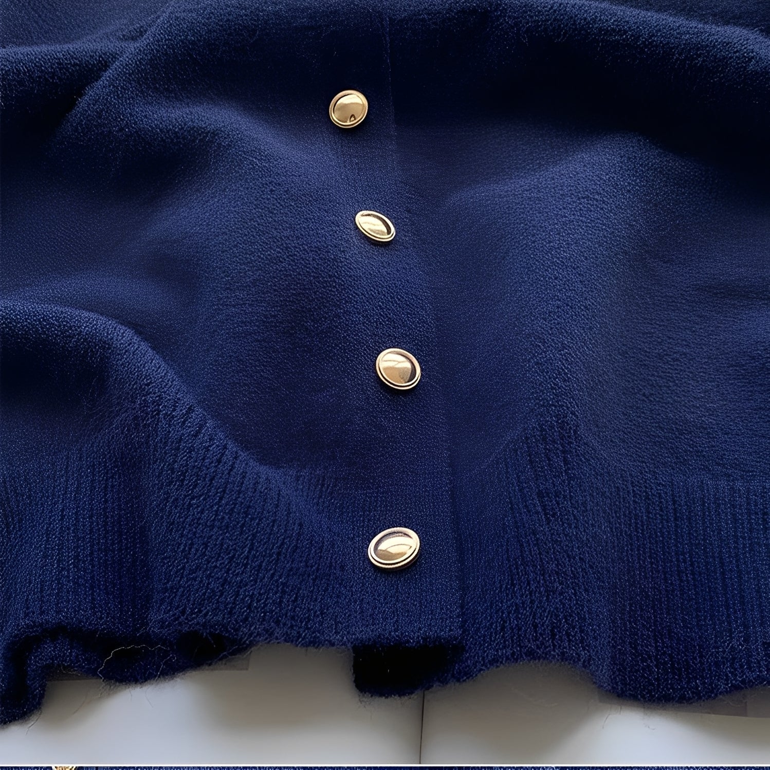 Eva – Lässiger Pullover-Mantel mit Rundhals