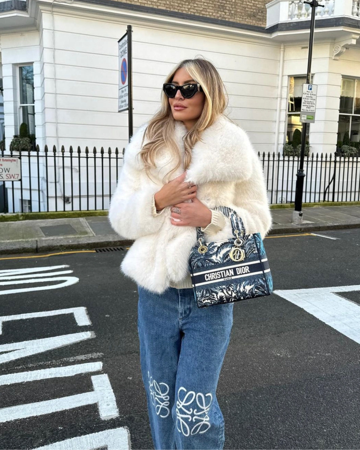 JESSY FUR COAT - korting
