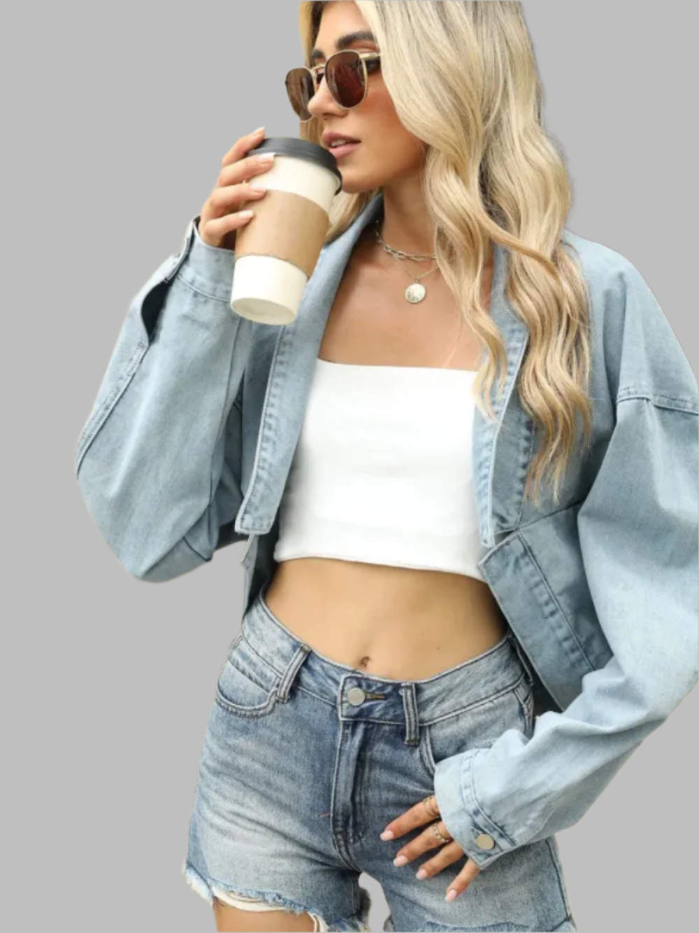 Celine – Kurze Jacke Für Den Alltag