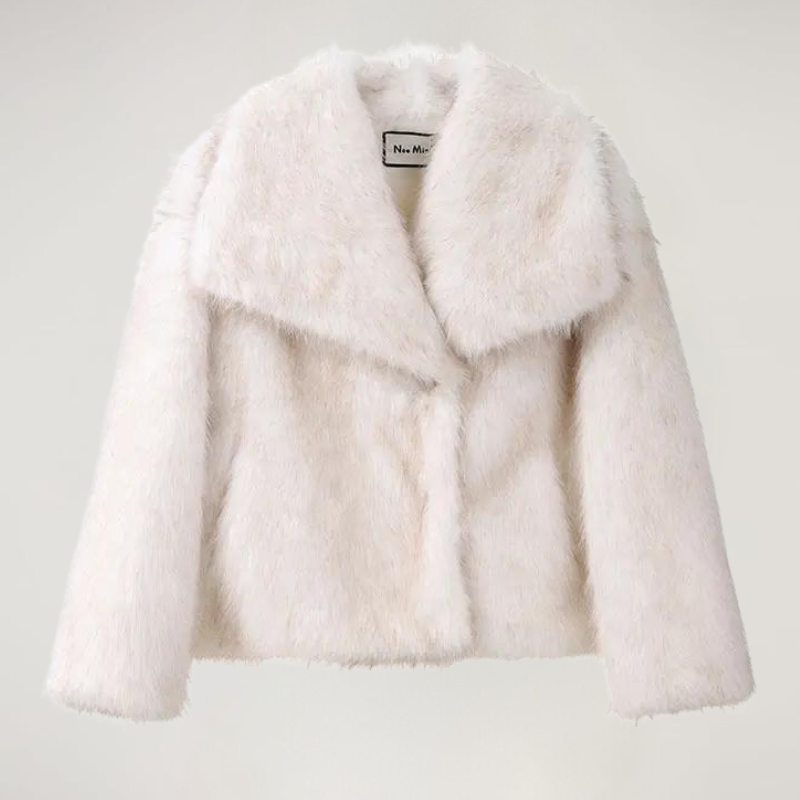 VelvetFur Luxe – Eleganter Damen Winter Coat