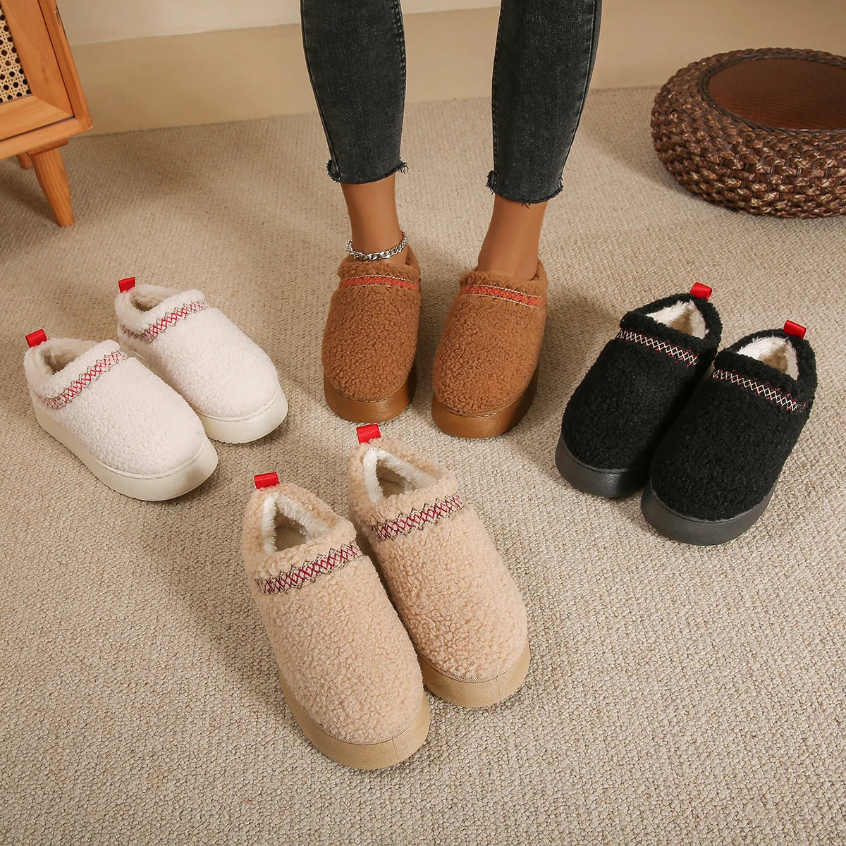 Betty- Fleece Slipper