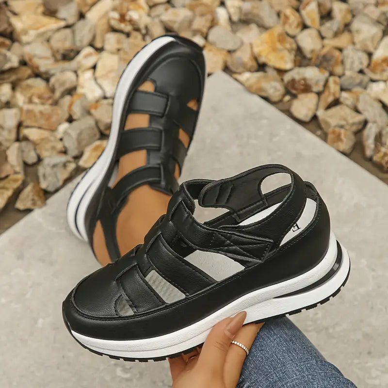OrthoJoy - Orthopädische Keilabsatzsandalen