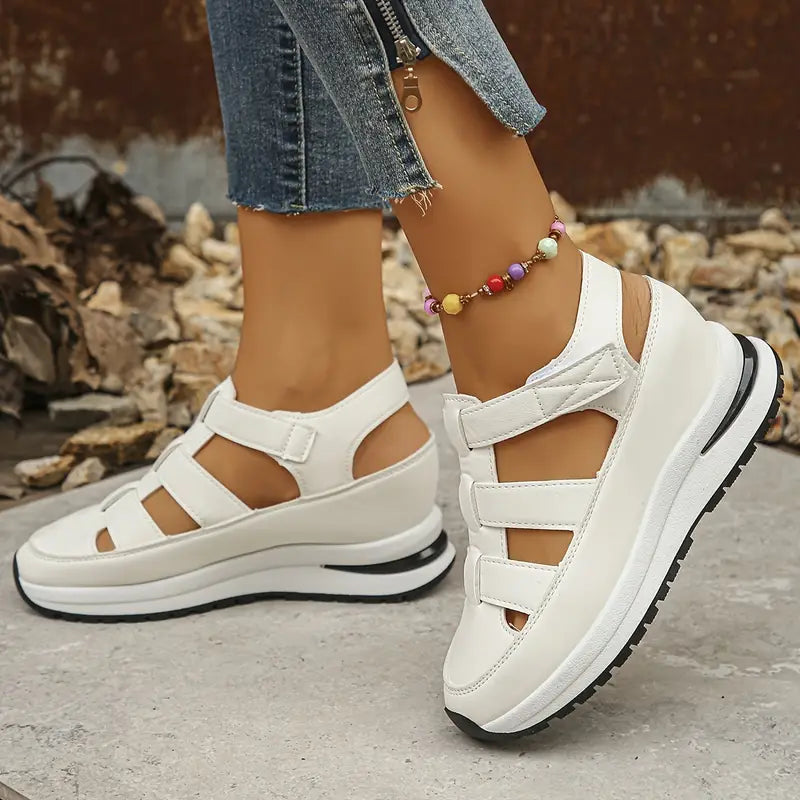 OrthoJoy - Orthopädische Keilabsatzsandalen